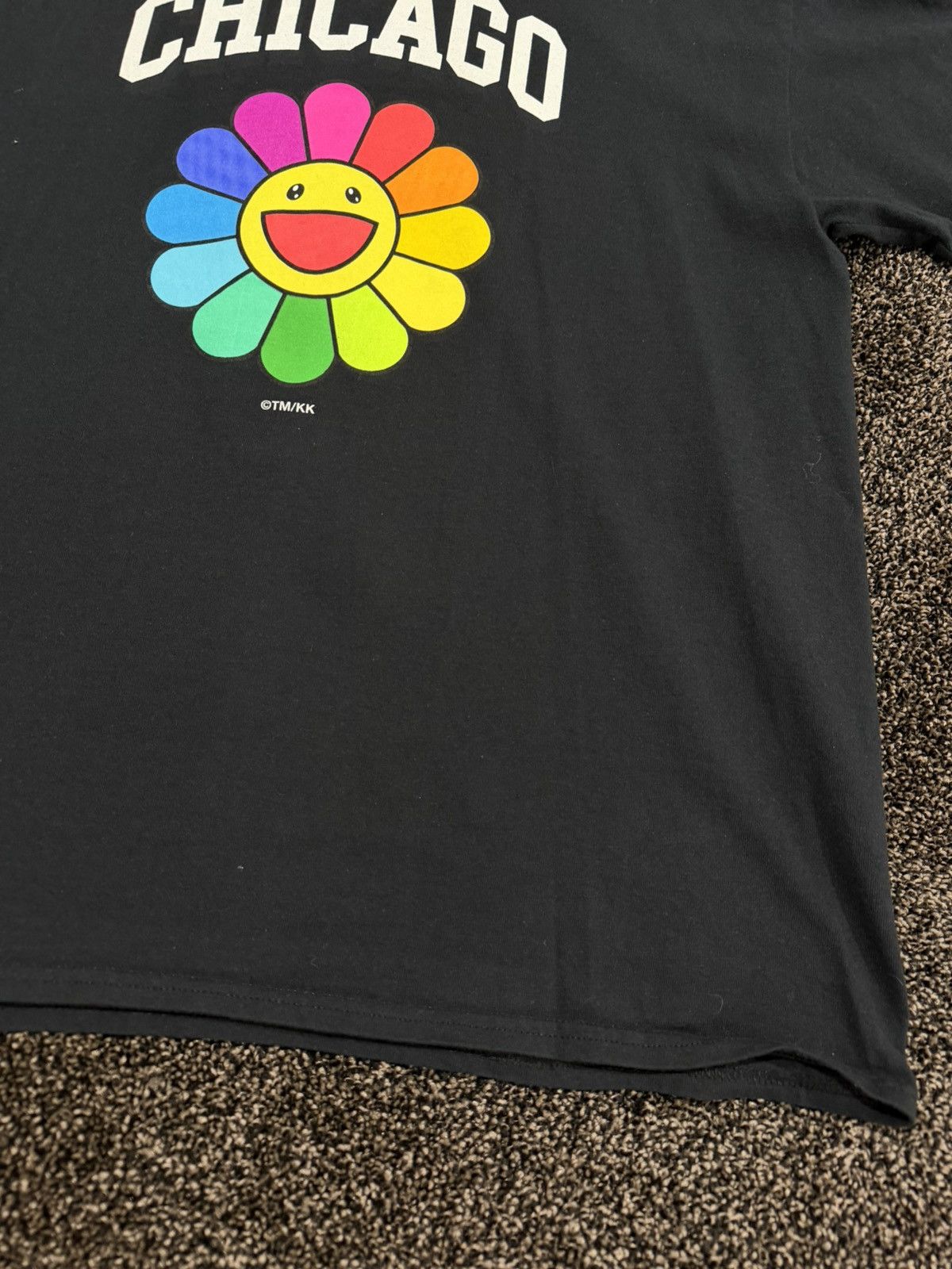 Takashi Murakami Takashi Murakami Chicago Complexcon Flower Black T-Shirt Size US L / EU 52-54 / 3 - 5 Thumbnail