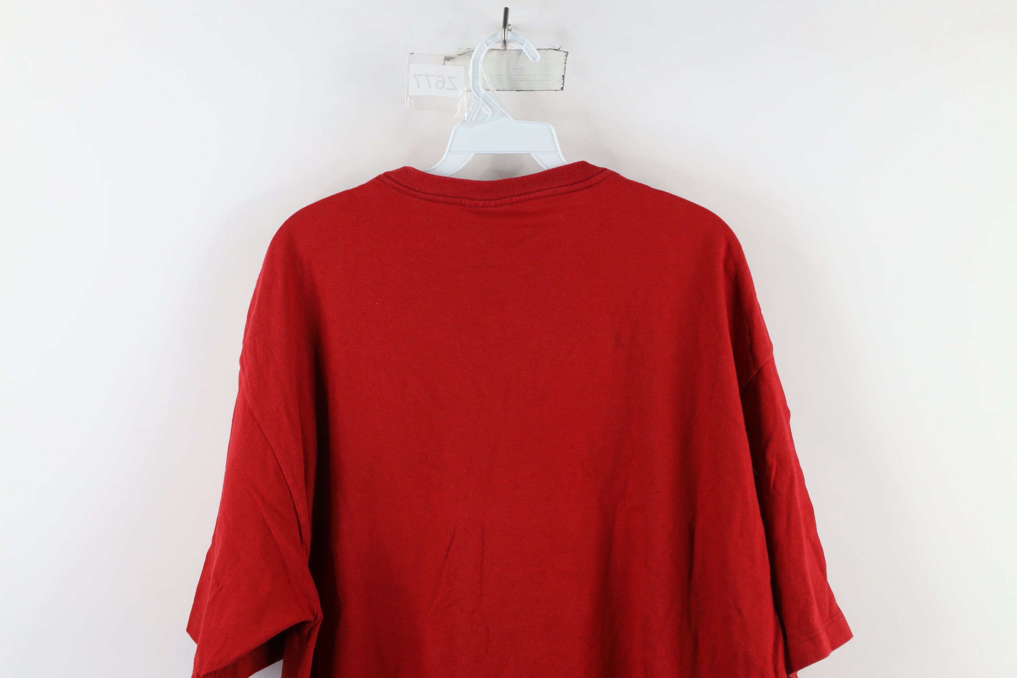 Nautica × Vintage Vintage 90s Nautica Windward Sailing Boat T-Shirt Red USA Size US XL / EU 56 / 4 - 11 Thumbnail
