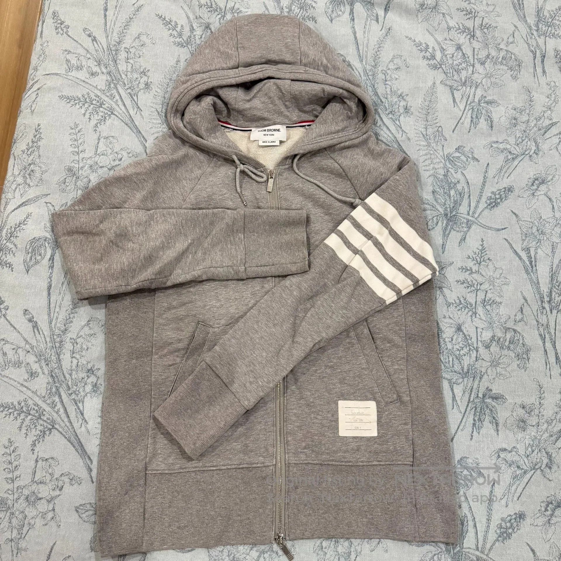 Thom Browne Thom Browne Gray Zip Hoodie. Size US M / EU 48-50 / 2 - 1 Thumbnail