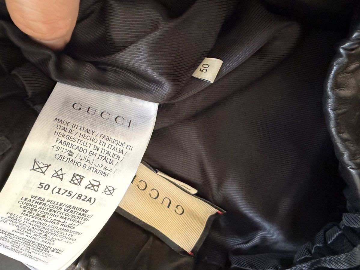 Gucci Gucci Leather Jogger Pants Size US 34 / EU 50 - 5 Thumbnail