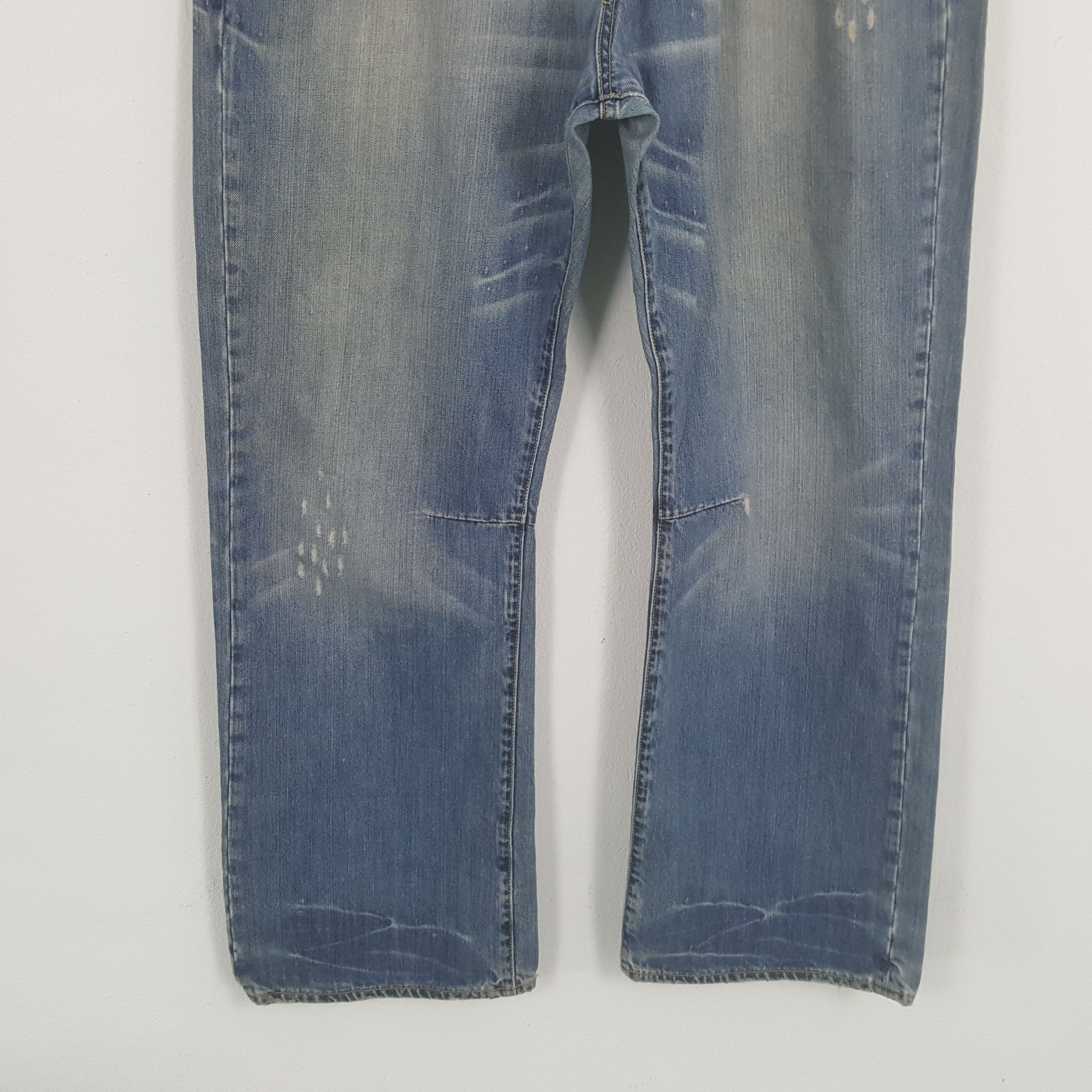 Christian Audigier × Ed Hardy × Vintage ED HARDY Fashion Designer Brand Streetwear Custom Art Jeans Size US 41 - 6 Thumbnail