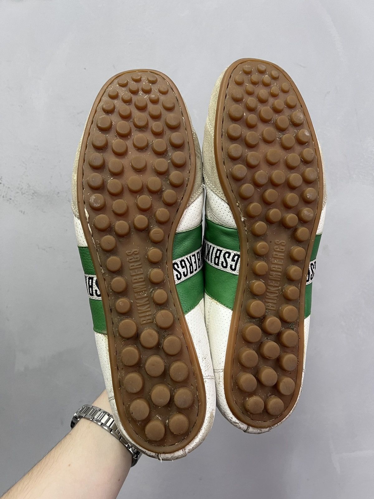 Dirk Bikkembergs Bikkembergs White Leather Sneakers Vintage Sport Style 46 Size US 13 / EU 46 - 11 Thumbnail