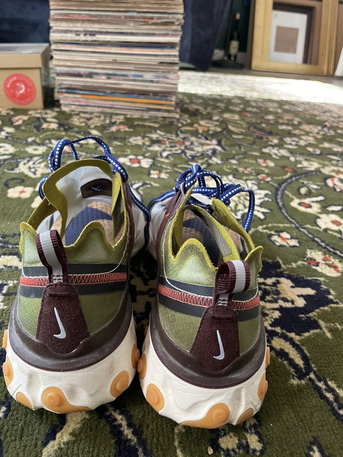 Nike Nike React Element ‘87 Moss Size US 9.5 / EU 42-43 - 4 Thumbnail