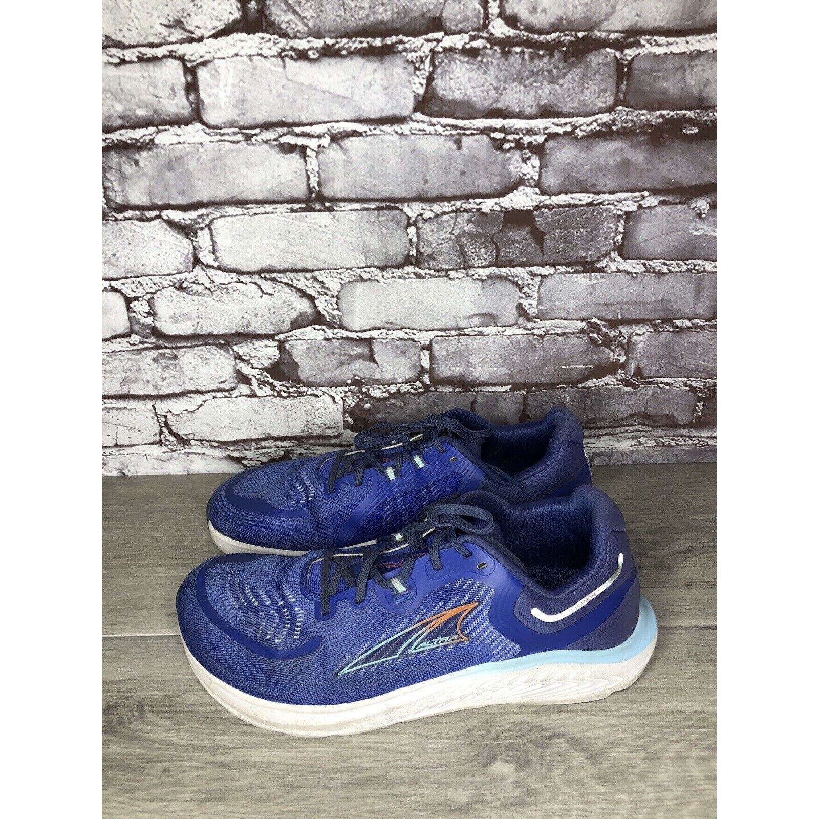 Altra Altra Paradigm 7 Blue Athletic Lace Running Shoes Men Sz 10M Size US 10 / EU 43 - 18 Thumbnail