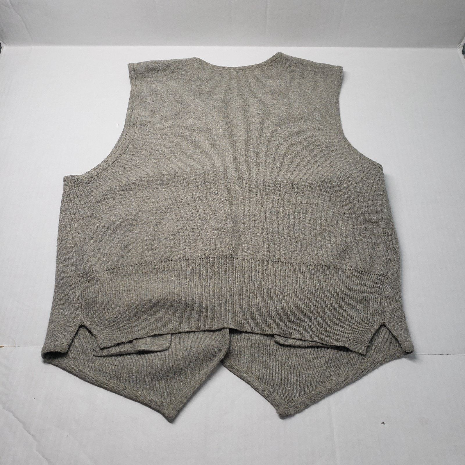 Esprit Vintage Esprit Sweater Vest Mens Medium Gray Sleeveless Size US M / EU 48-50 / 2 - 13 Thumbnail
