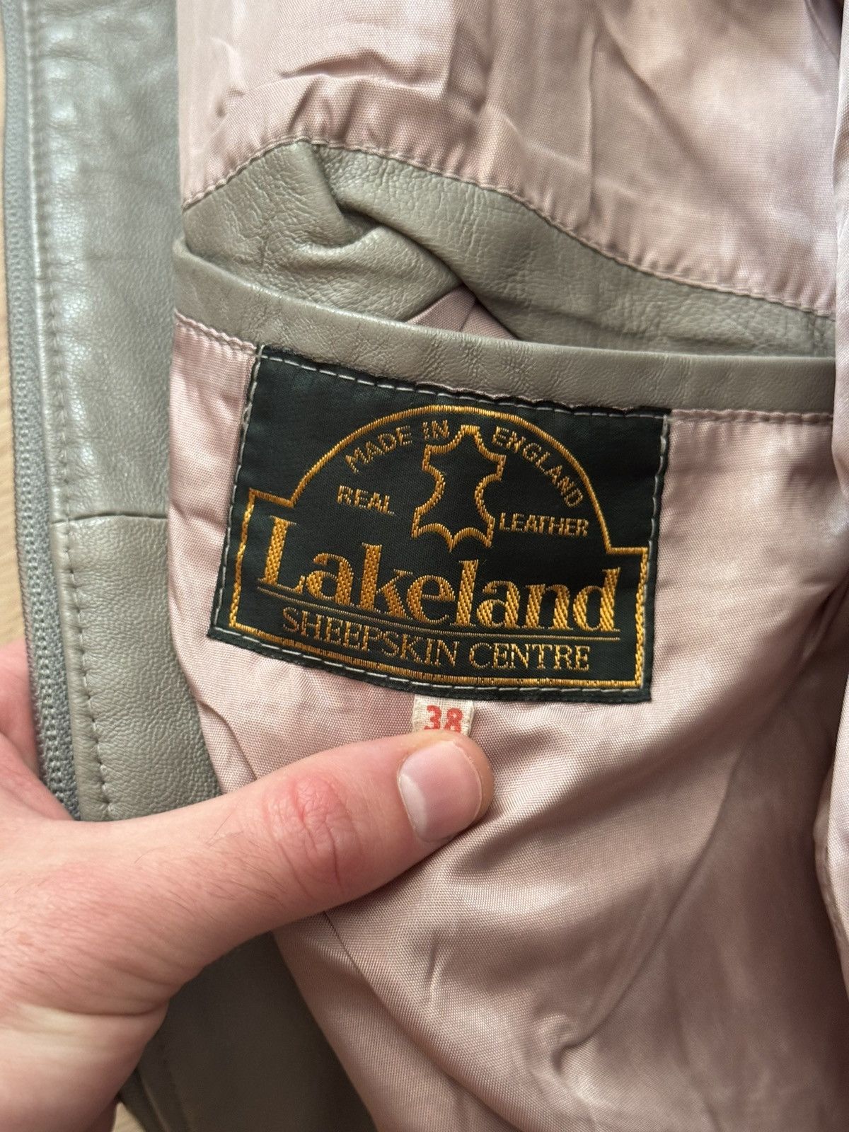 Genuine Leather Vintage 70-80’s Lakeland Genuine Leather Moto Racing Jacket Size US L / EU 52-54 / 3 - 10 Thumbnail
