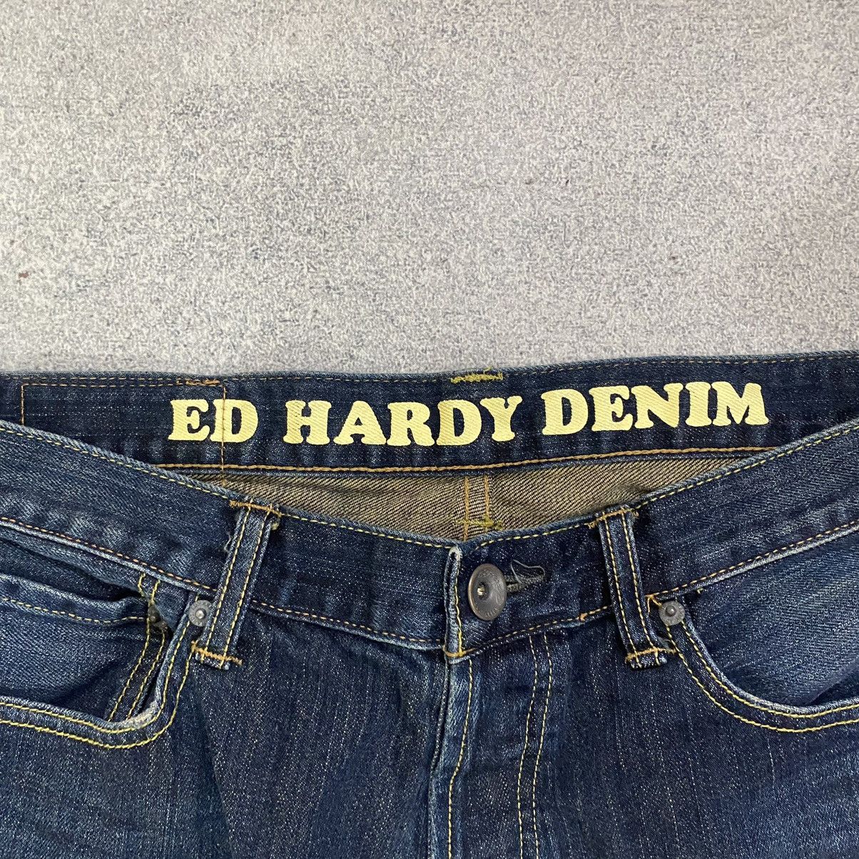 Ed Hardy Vintage Ed Hardy Jeans by Christian Audigier Pants Size US 34 / EU 50 - 7 Thumbnail