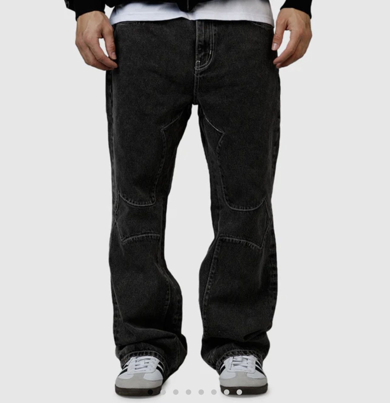 Revenge Revenge Cross Denim Black - 32 Size US 32 / EU 48 - 3 Thumbnail