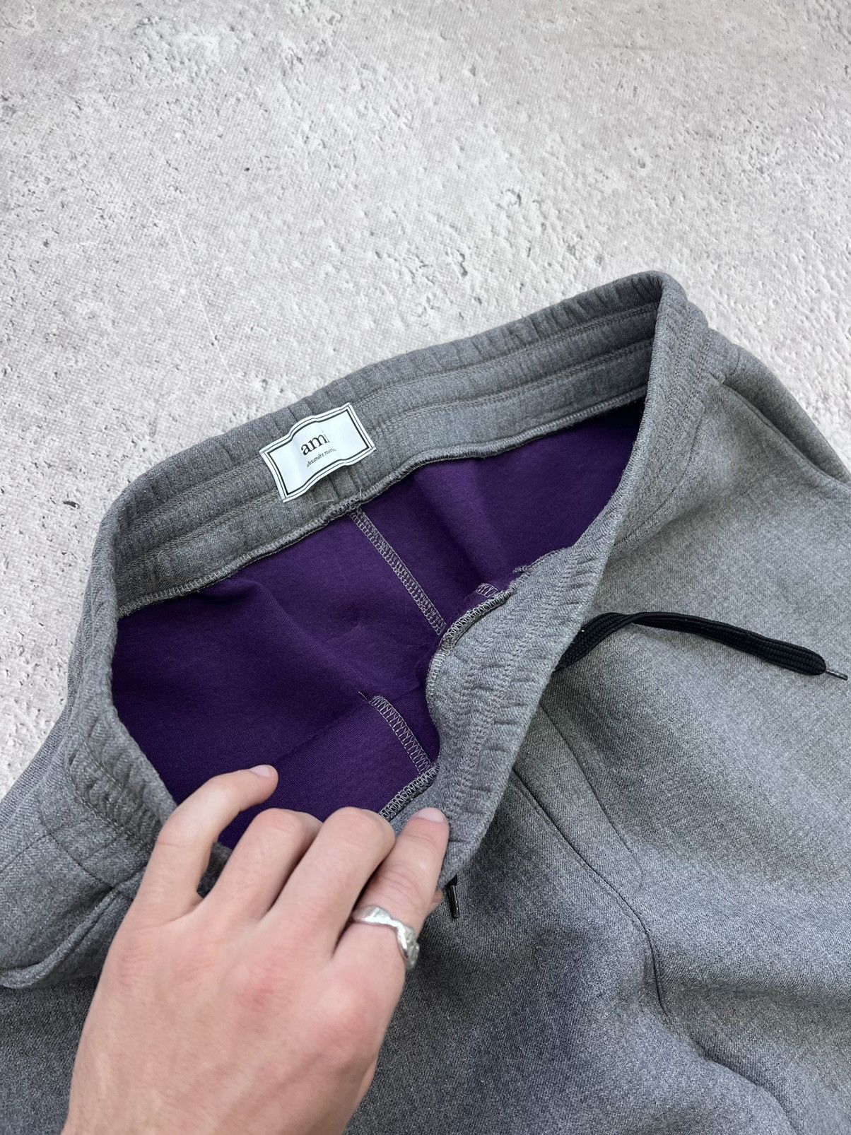 AMI × Designer × Vintage Alexandre Mattiussi Oversized JOGGERS PANTS Trousers Size US 32 / EU 48 - 6 Thumbnail