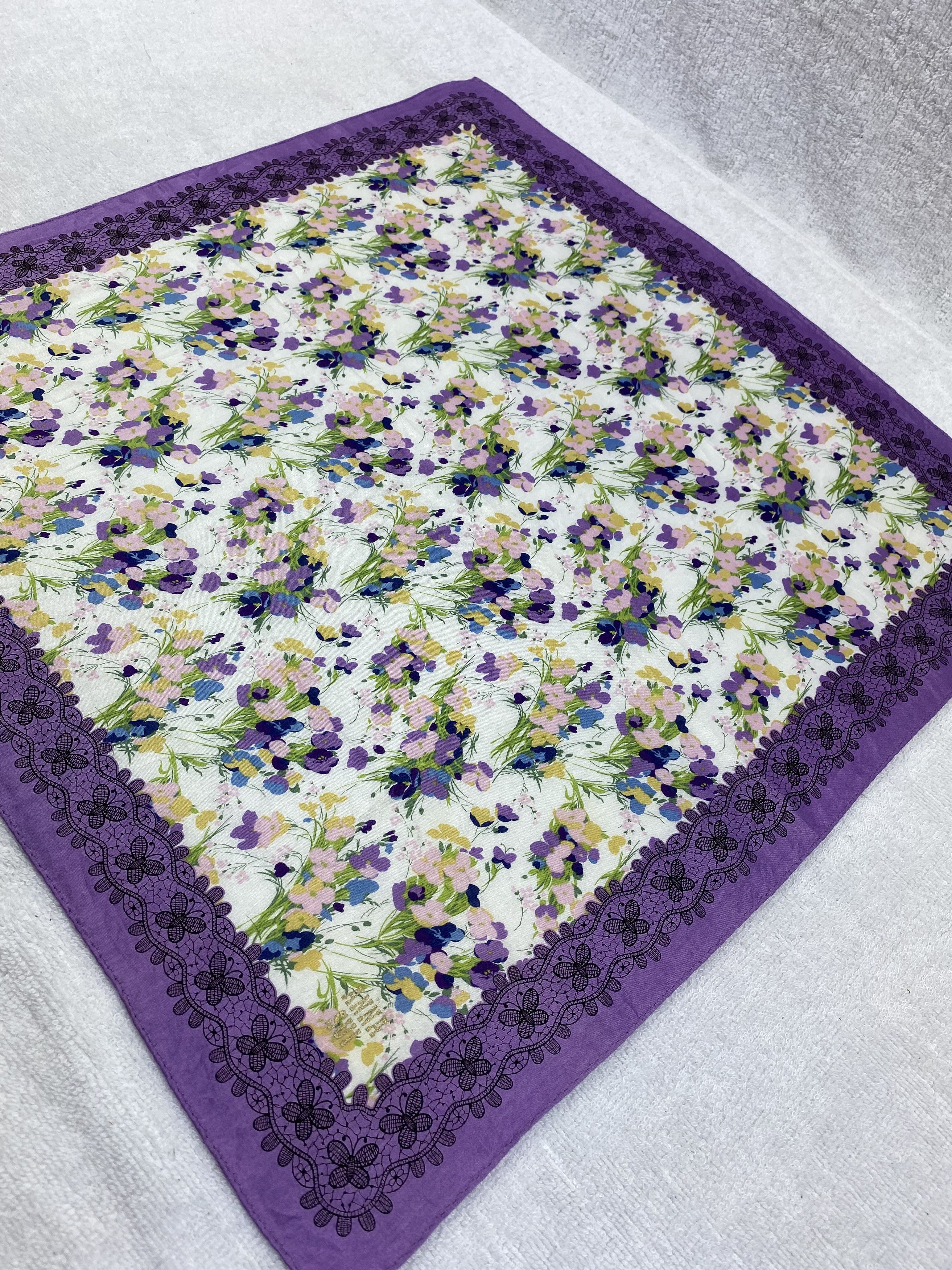 Anna Sui × Vintage Anna Sui Handkerchief / Bandana / Neckerchief Size ONE SIZE - 4 Thumbnail
