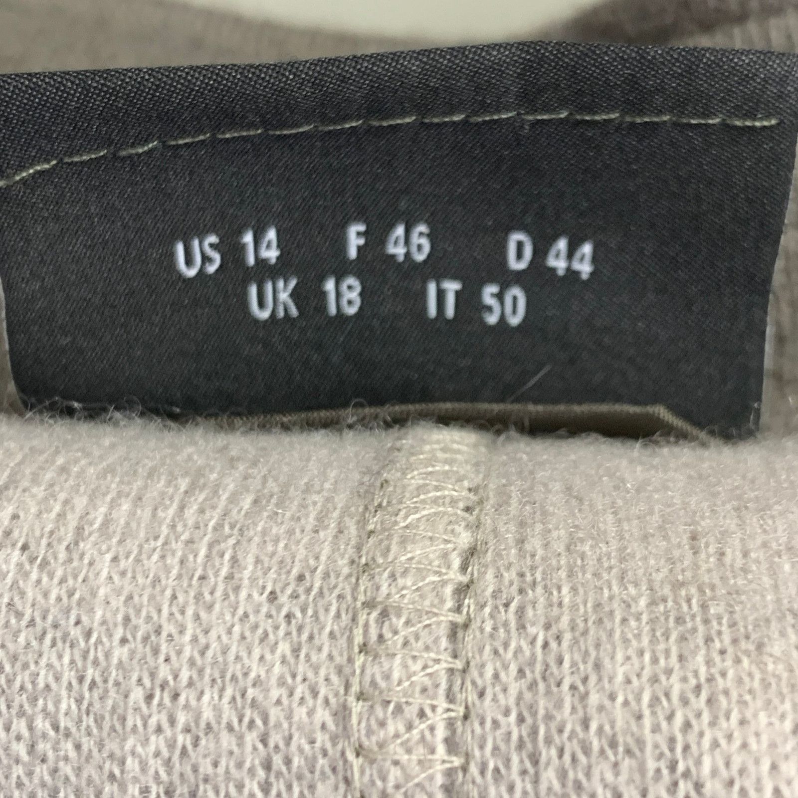 Akris AKRIS Size 14 Green Olive Cashmere Blend Snaps Jacket Size XL / US 12-14 / IT 48-50 - 5 Thumbnail