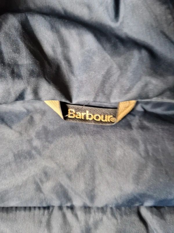 Barbour Barbour International Navy Hooded Quilted Jacket (Size S) Size US S / EU 44-46 / 1 - 6 Thumbnail