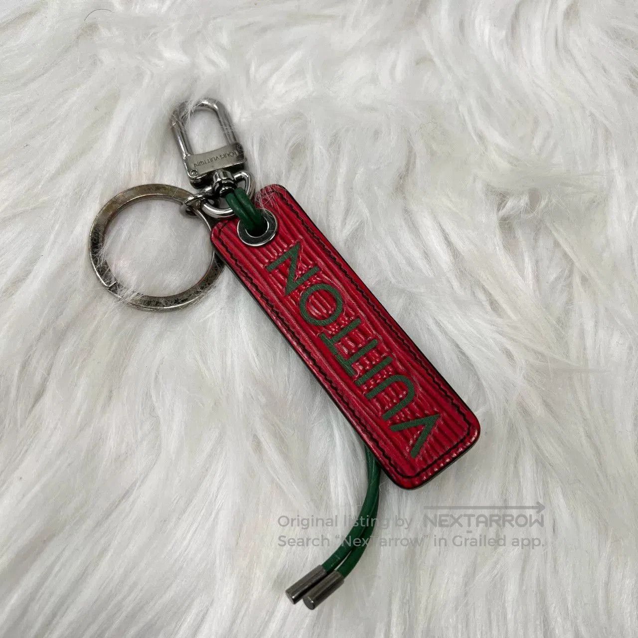 Louis Vuitton Louis Vuitton Leather Letter Keychain. Size ONE SIZE - 4 Thumbnail