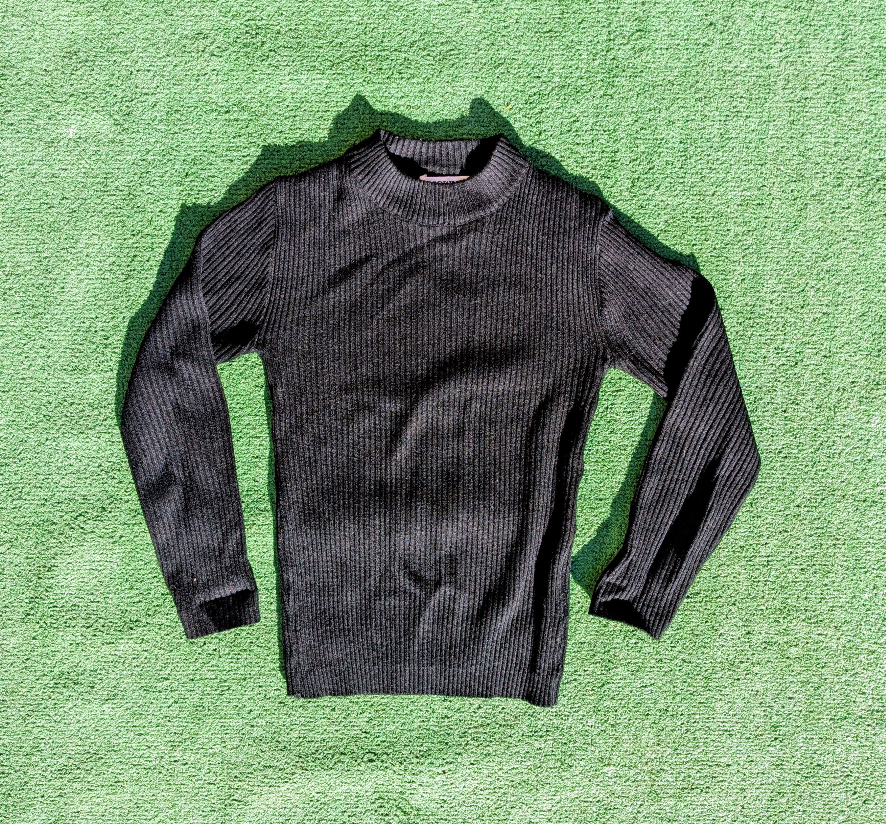 Other VTG 1970's Acrylic Classic Ribbed Stretch L/S Pullover Top Size M / US 6-8 / IT 42-44 - 5 Thumbnail
