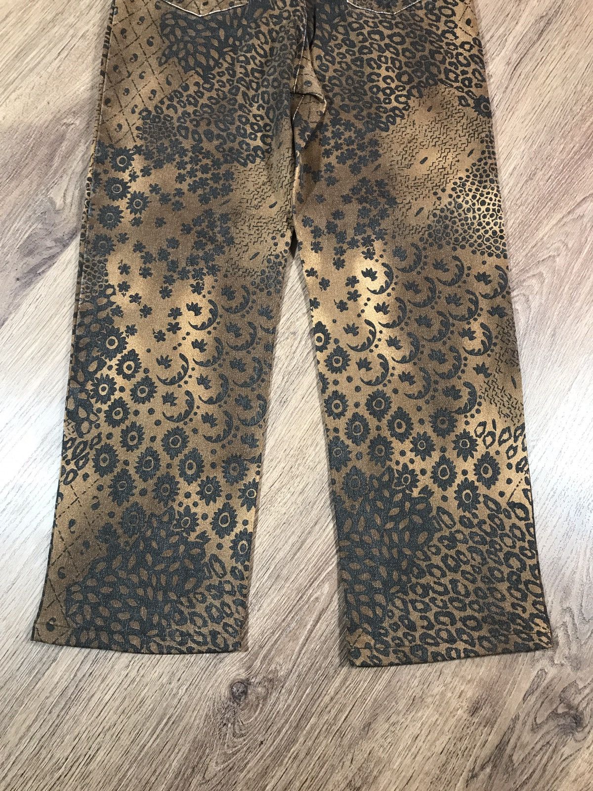 Vintage Vintage Luxury Designer Angelo Marani Print Pants Size 34" / US 12 / IT 48 - 10 Thumbnail