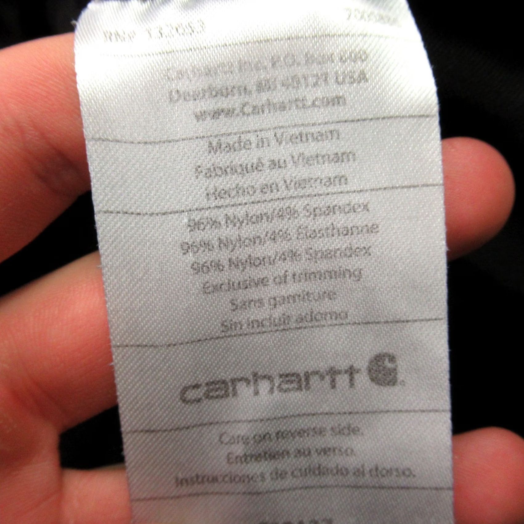 Carhartt Carhartt Womens Scrub Shirt Short Sleeve XL Black Pockets Modern Fit Size XL / US 12-14 / IT 48-50 - 5 Thumbnail
