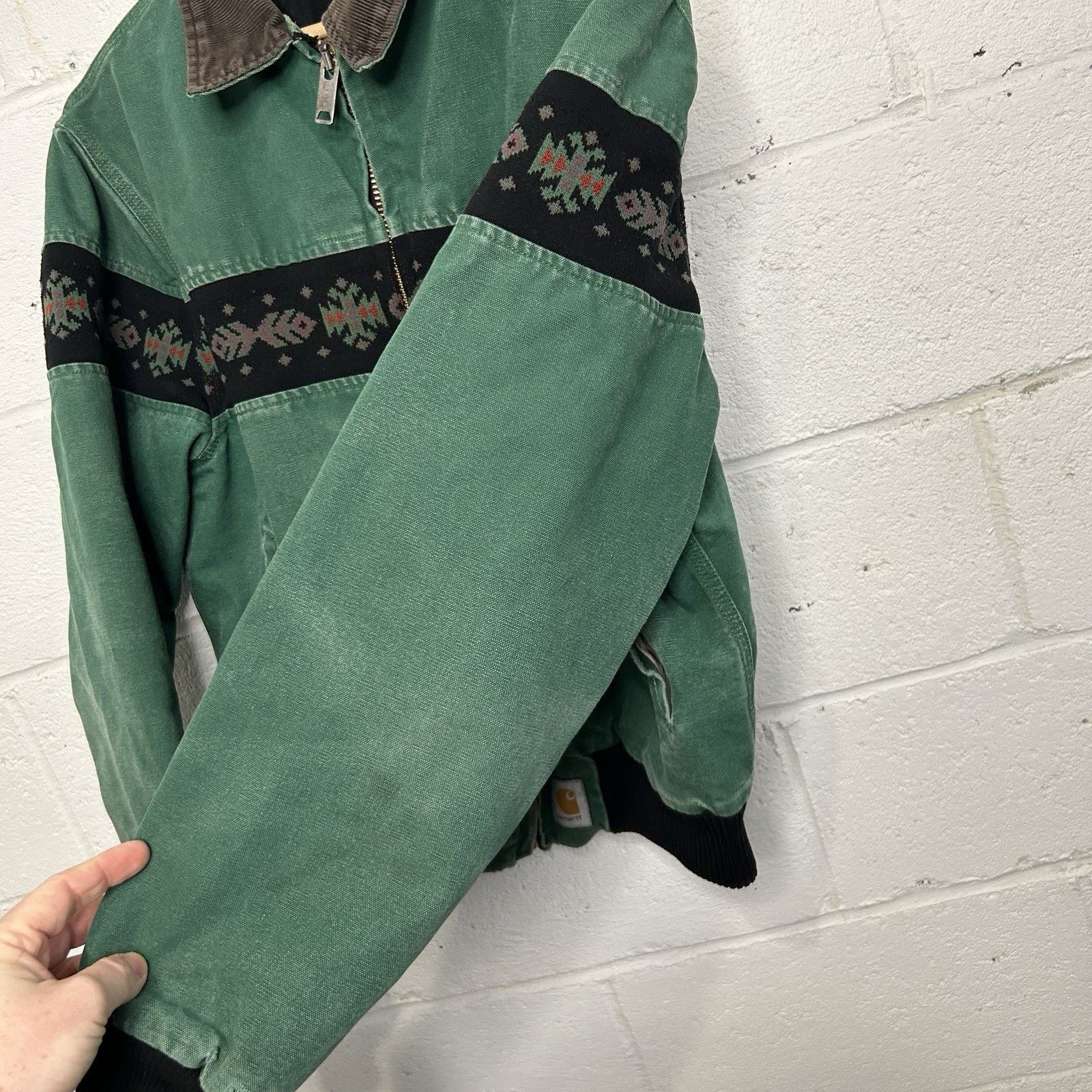 Carhartt Vintage Carhartt Southwestern/Aztec Santa Fe Jacket “Cactus” Size US M / EU 48-50 / 2 - 6 Thumbnail