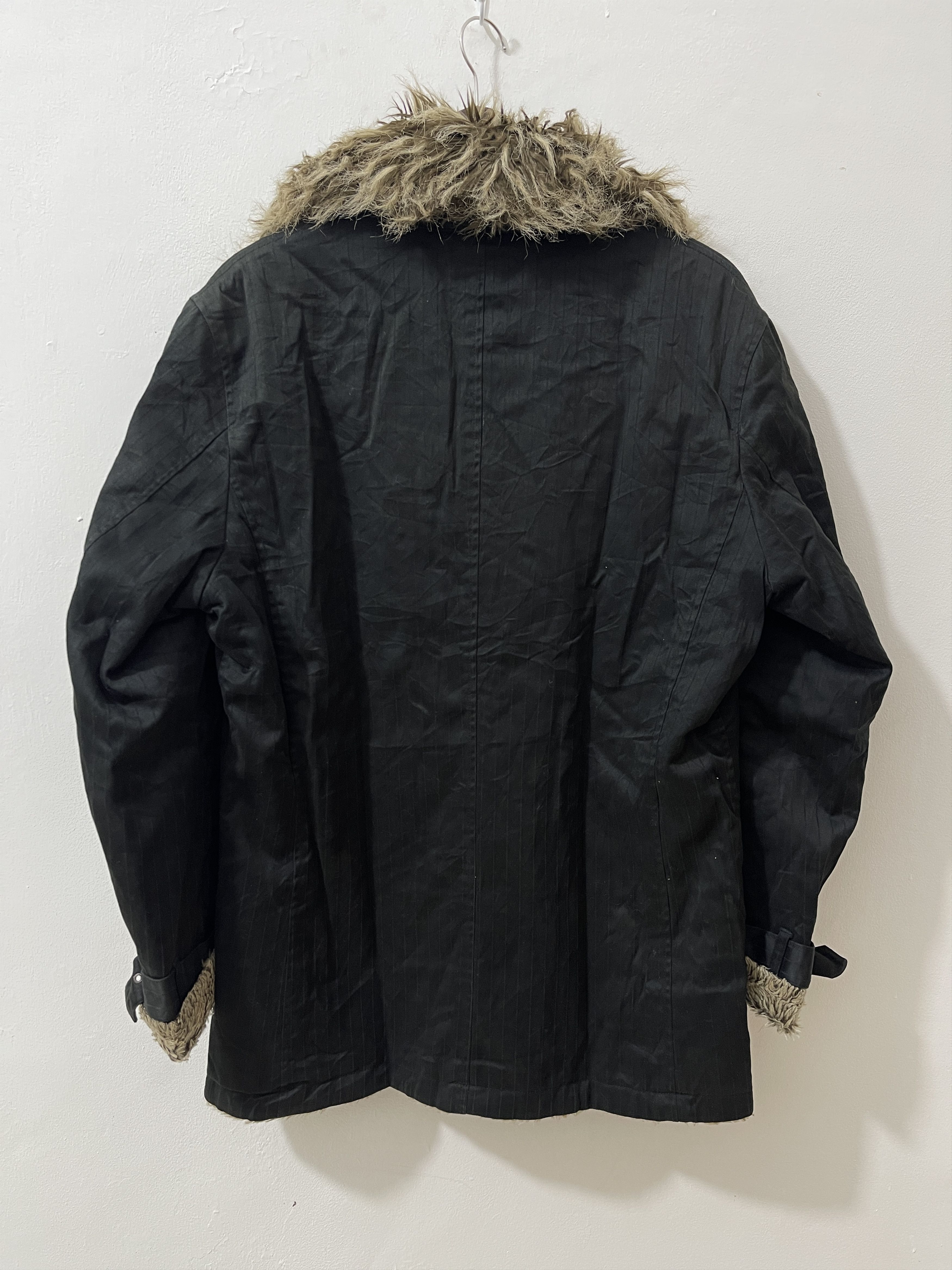 Japanese Brand 2000s Timbre Poste Japan Archive Fur Vkei Style Jacket Size US L / EU 52-54 / 3 - 7 Thumbnail