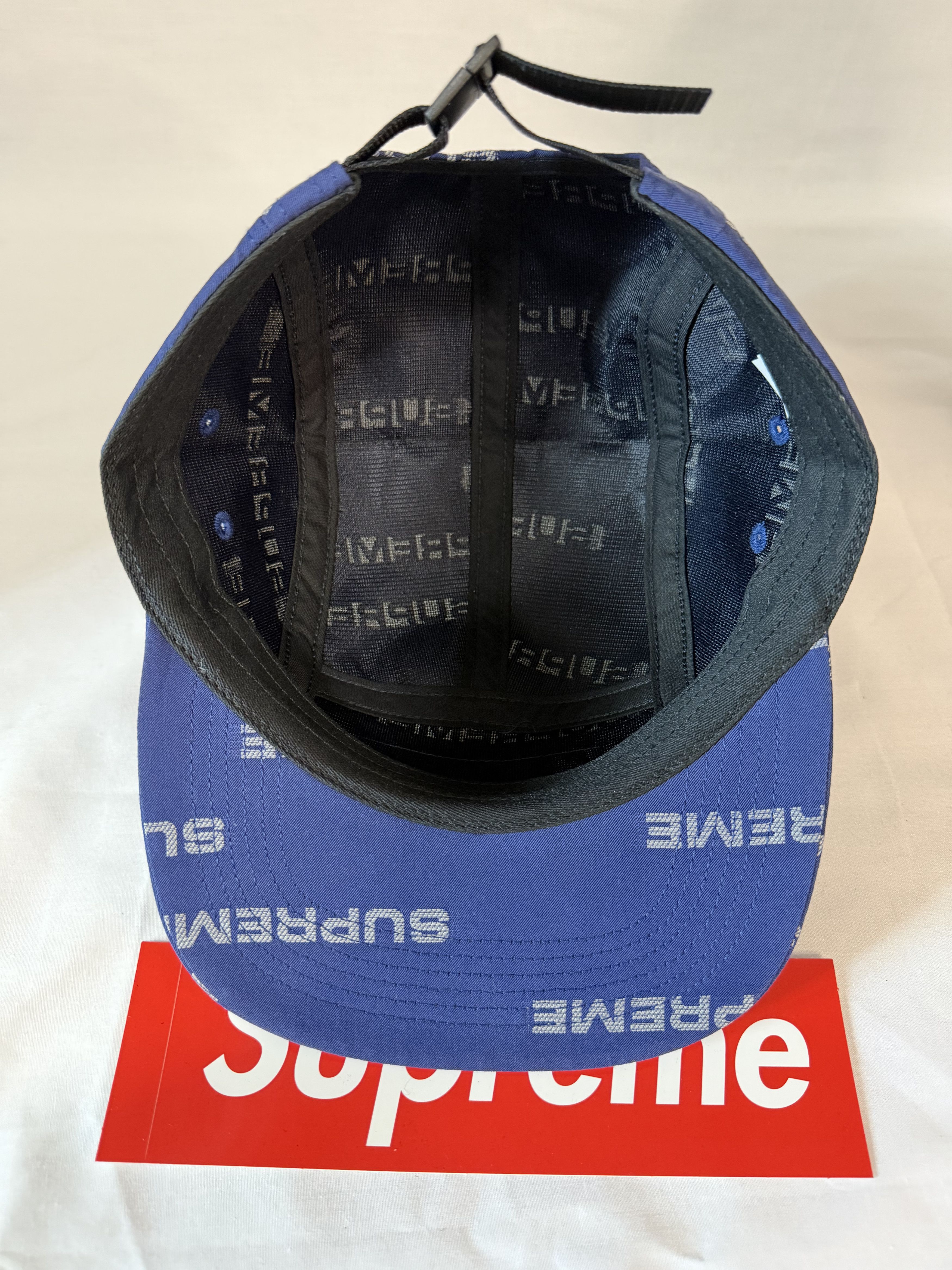 Supreme Reflective Jacquard Camp Cap Size ONE SIZE - 9 Thumbnail