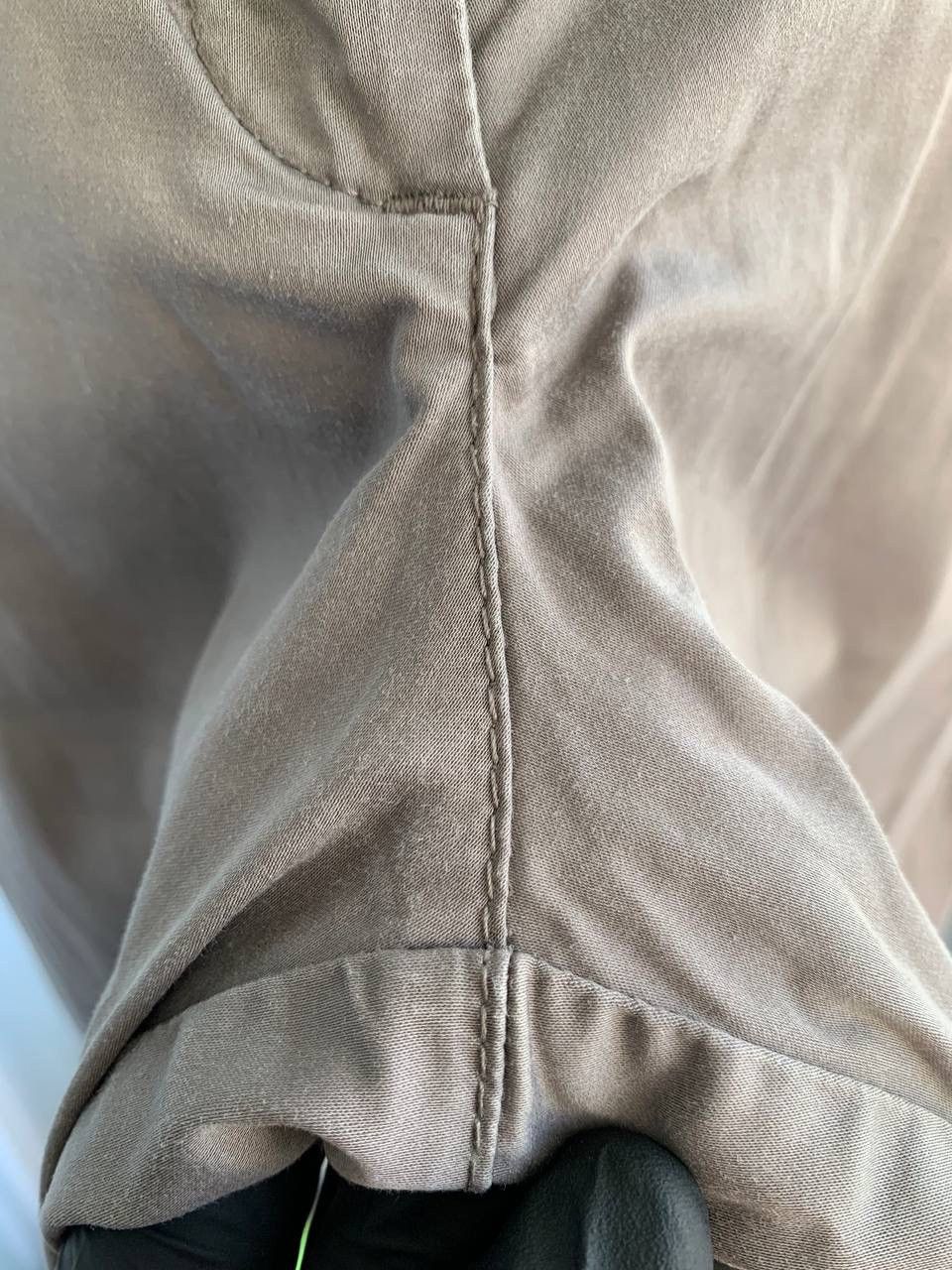 Cop Copine Vintage Cop Copine Gray Cotton Geometric Fit Flare Trousers Size 27" / US 4 / IT 40 - 11 Thumbnail