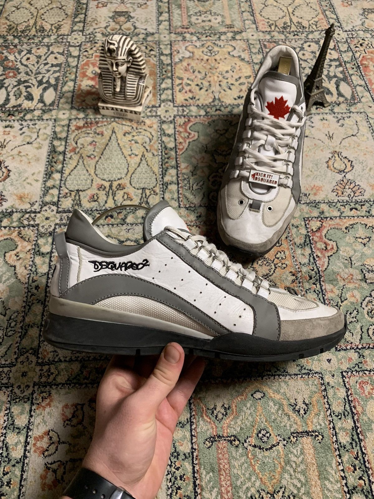 Dsquared2 × Vintage Vintage DSQUARED D2 Born To Rebel 1964 sneakers Size US 9 / EU 42 - 8 Thumbnail
