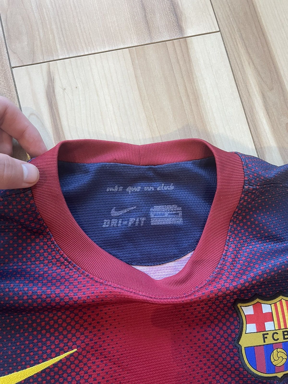 Nike T-Shirt Nike x Barcelona Prime Lionel Messi 2012-2013 Home Size US M / EU 48-50 / 2 - 10 Thumbnail