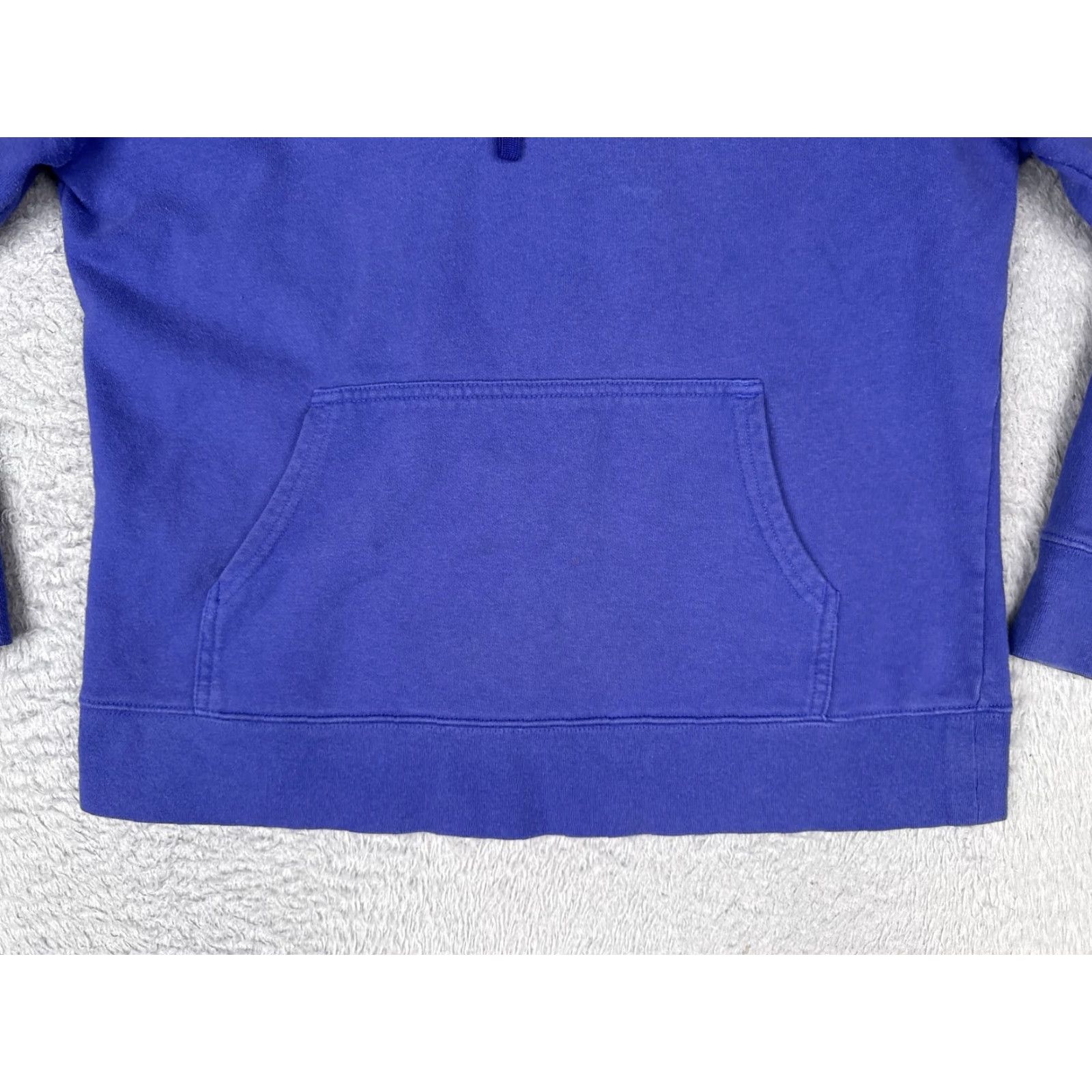 The North Face The North Face Womens Large Blue Logo Pullover Hoodie Kangaroo Fleece Sweatshirt Size L / US 10 / IT 46 - 5 Thumbnail