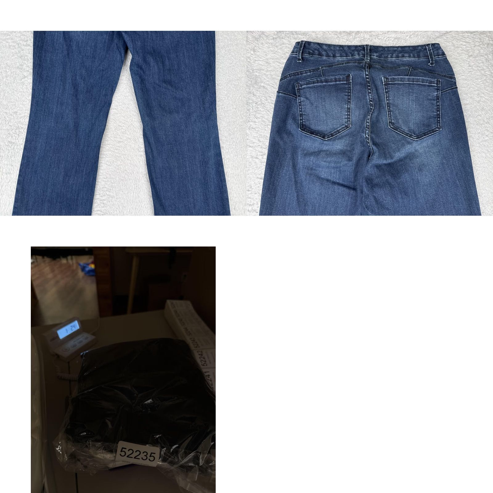 Nine West Nine West Jeans Womens 10 Blue Skinny Bootcut Denim Stretch Mid Rise Pants 28x32 Size 32" / US 10 / IT 46 - 10 Thumbnail