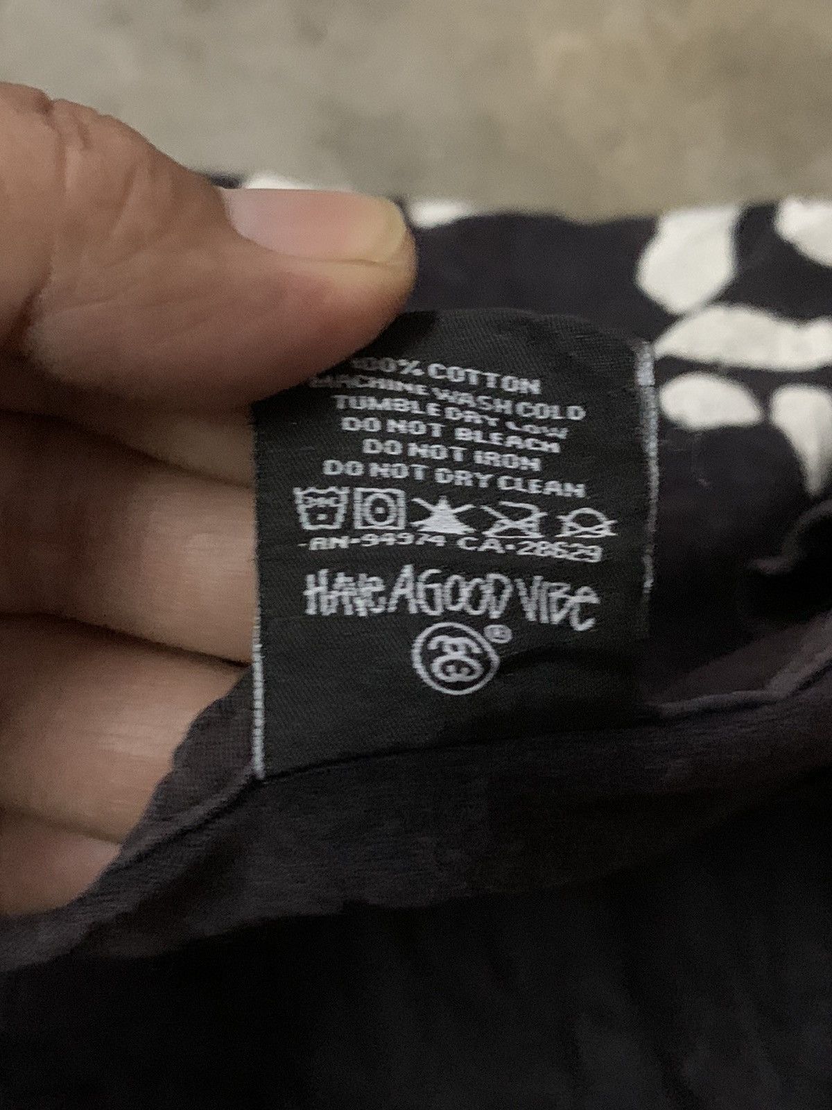 Stussy × Vintage Stussy Big Spellout Long Sleeve Tee Size US L / EU 52-54 / 3 - 5 Thumbnail