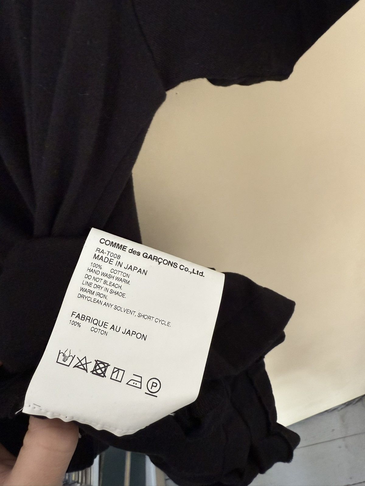 Comme des Garcons Comme des garcons t shirt ruffles application Size S / US 4 / IT 40 - 4 Thumbnail