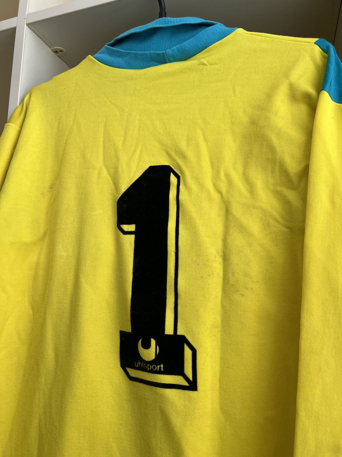 Vintage Vintage Uhlsport Goalkeeper Jersey 80s Made in West Germany Size US XL / EU 56 / 4 - 12 Thumbnail