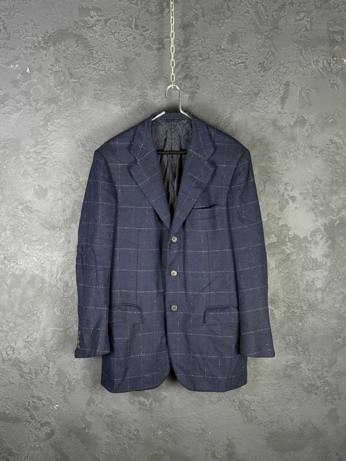 Kiton Kiton Napoli Trois Pommes Blazer 100% Cashmere Blazer Jacket Size 52R - 4 Thumbnail