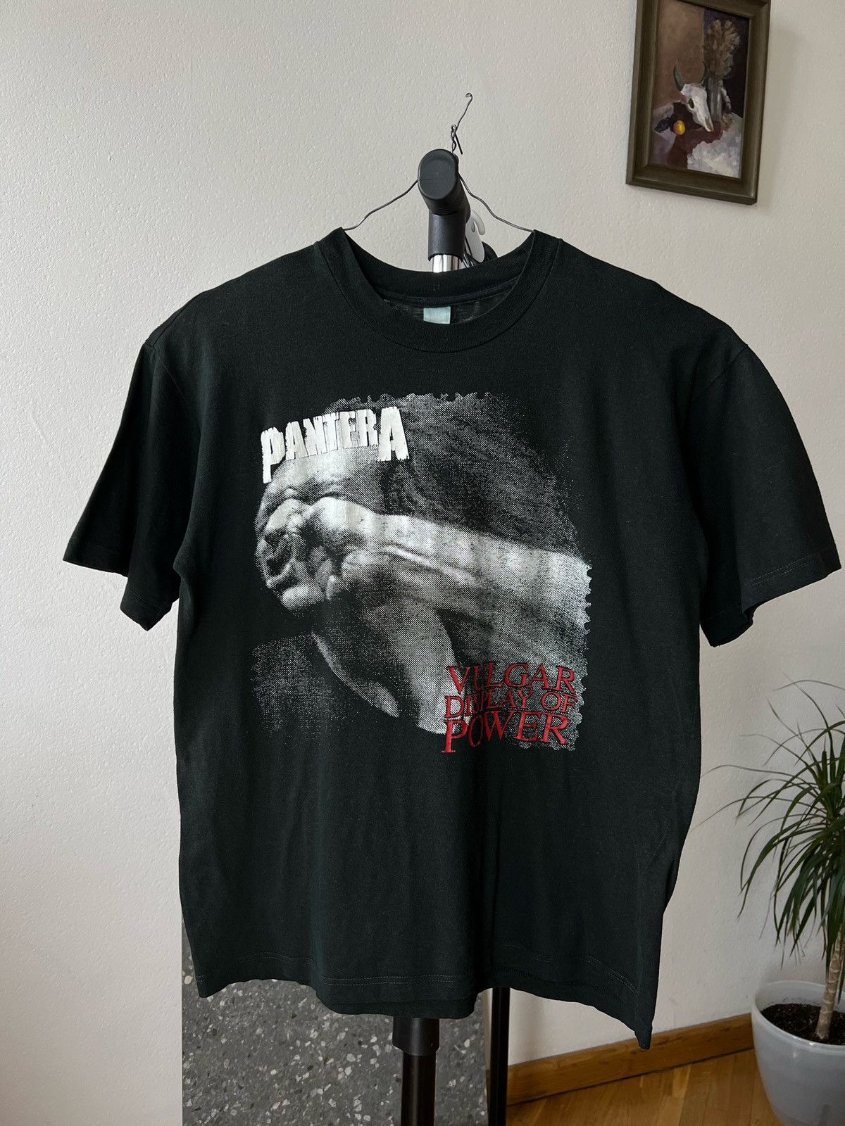 Vintage Pantera tshirt Metal Tour Tee Band Tee