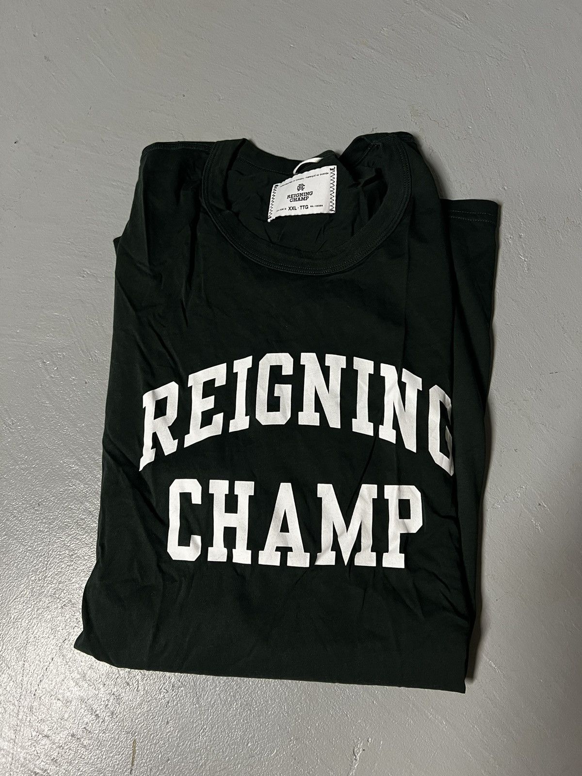 Reigning Champ Reigning Champ Forest Green Tee Size US XXL / EU 58 / 5 - 1 Preview