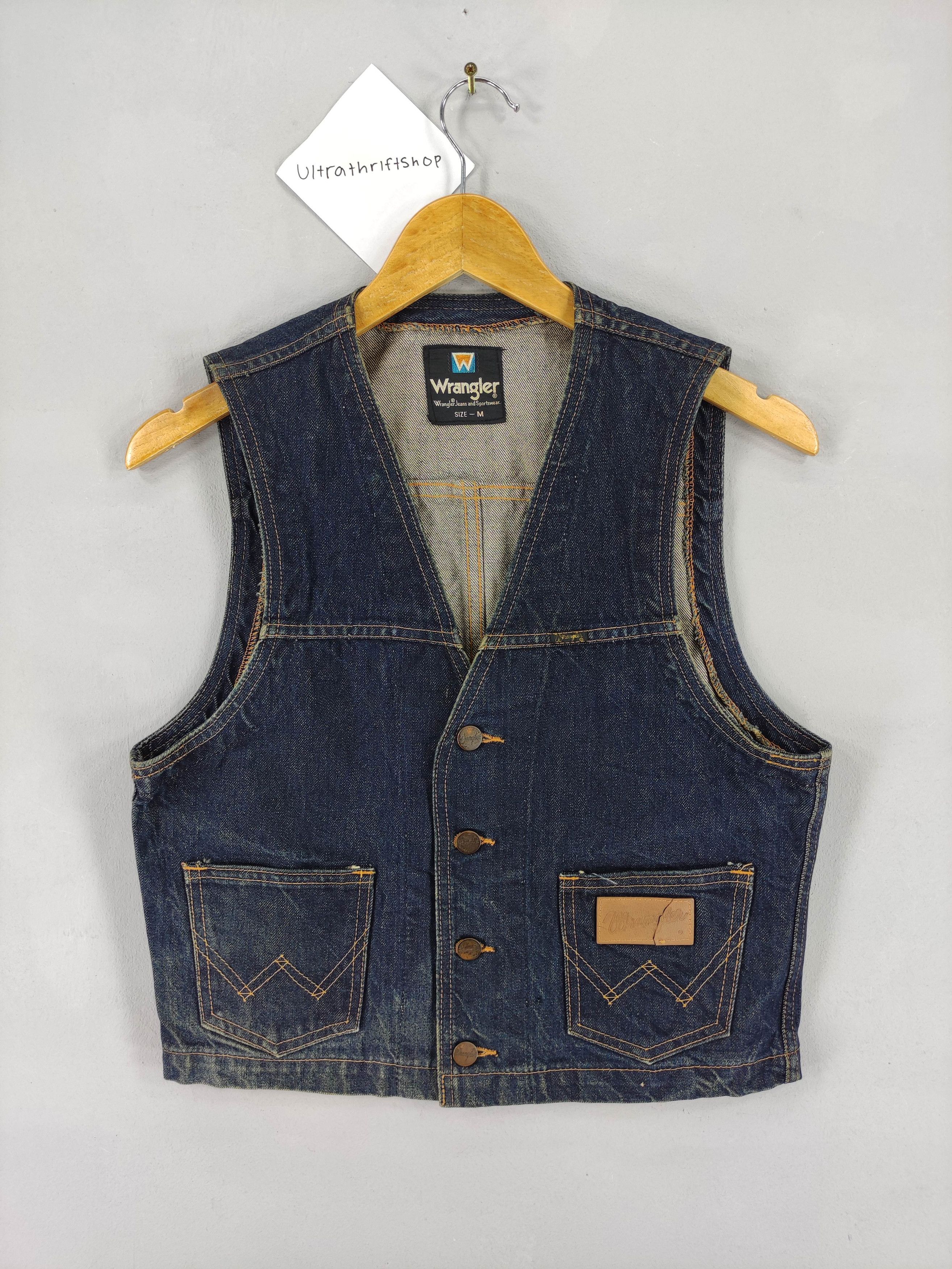 Wrangler Vintage Wrangler Denim Vest Size M / US 6-8 / IT 42-44 - 1 Thumbnail