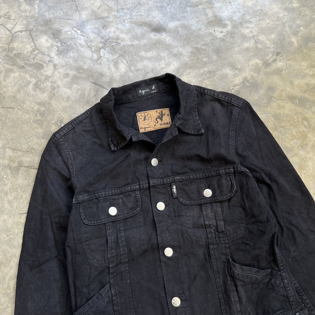 agnes b. Vintage Agnes B. Trucker Denim Jacket Size US M / EU 48-50 / 2 - 3 Thumbnail