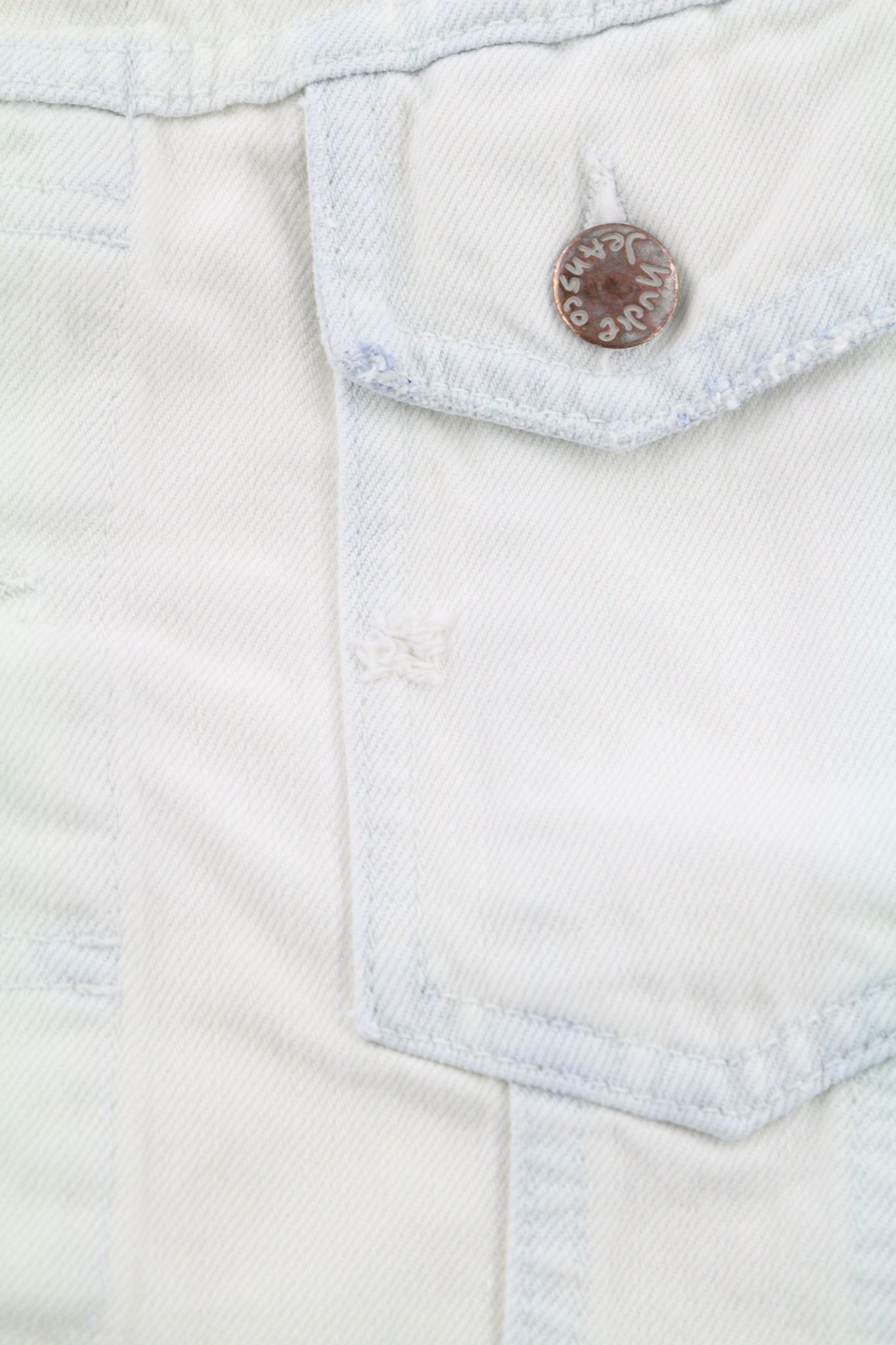 Nudie Jeans TERRY M Extreme Bleach Light Jacket 81031 Size US M / EU 48-50 / 2 - 8 Thumbnail