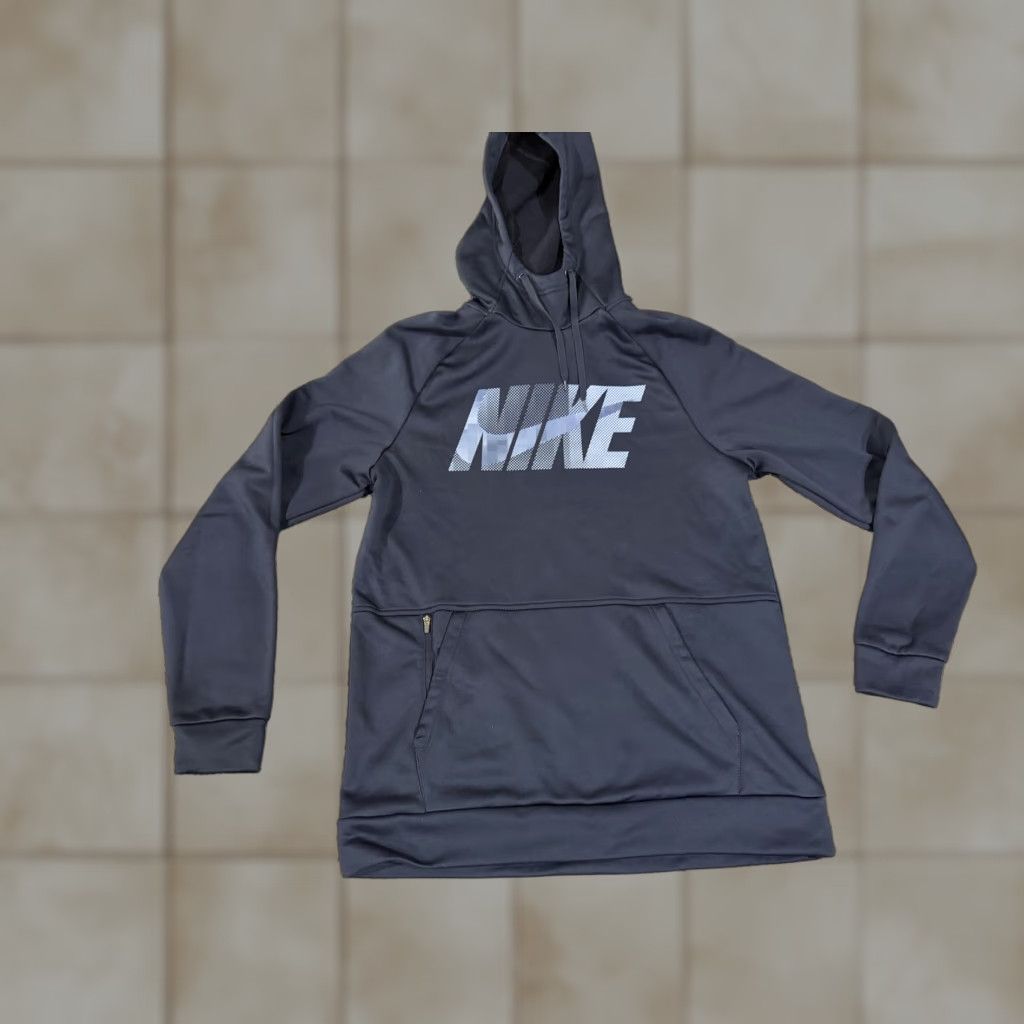 Nike Nike Hoodie Mens M Blue Dri-FIT Pullover Graphic Logo Fleece Sweatshirt Size US M / EU 48-50 / 2 - 1 Thumbnail