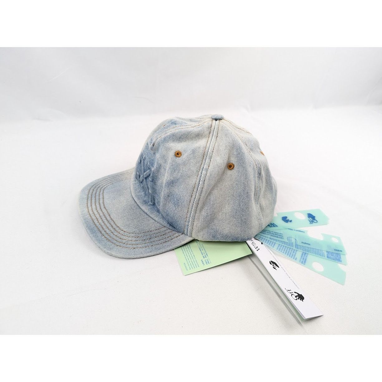 Off-White o1rshd1 Q:2 / Size: OS Arrow Colored Baseball Cap in Grey Size ONE SIZE - 14 Thumbnail
