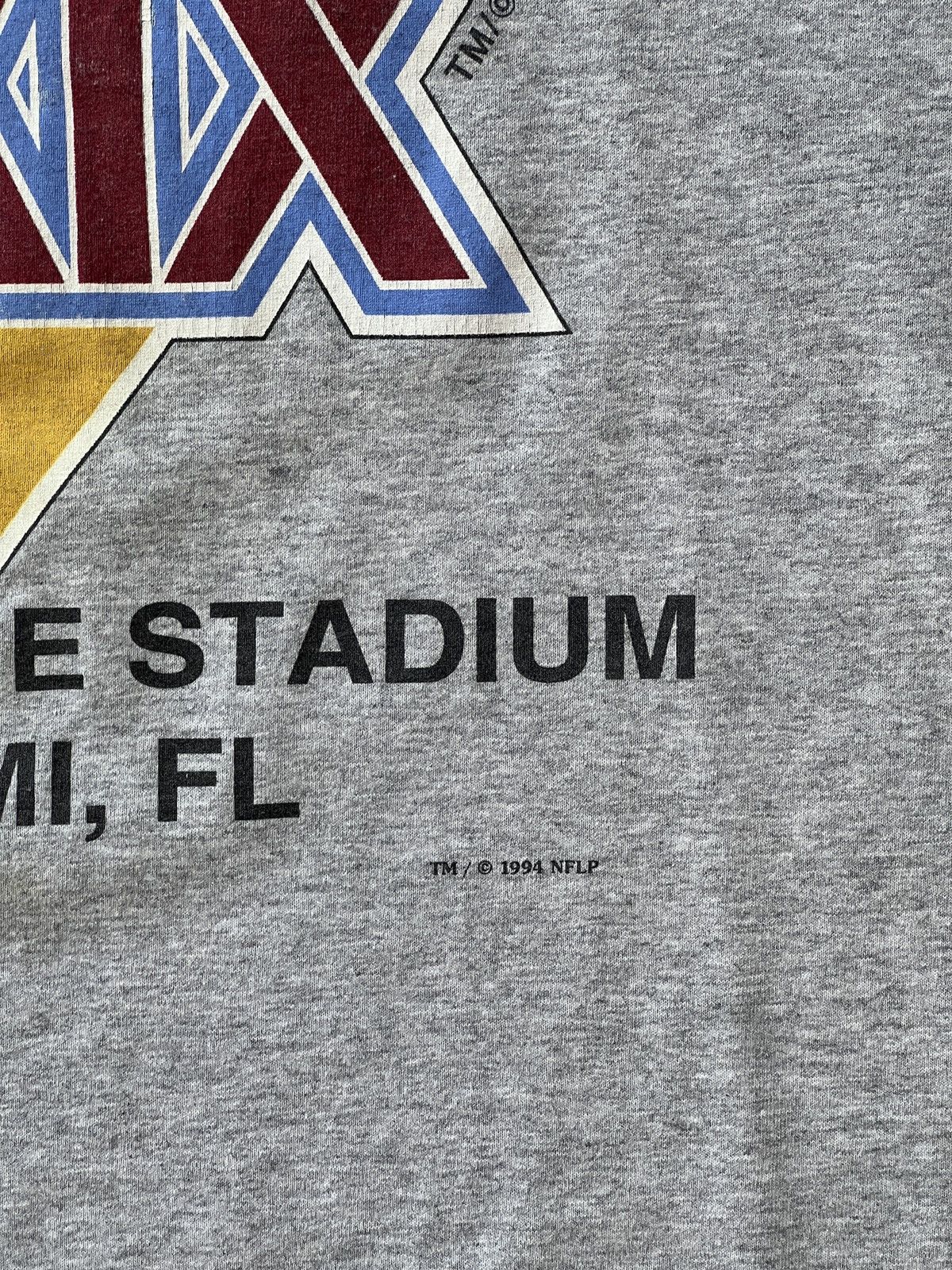 NFL × Vintage Vintage 1995 NFL Super Bowl 49ers Chargers Miami Large Size US L / EU 52-54 / 3 - 6 Thumbnail
