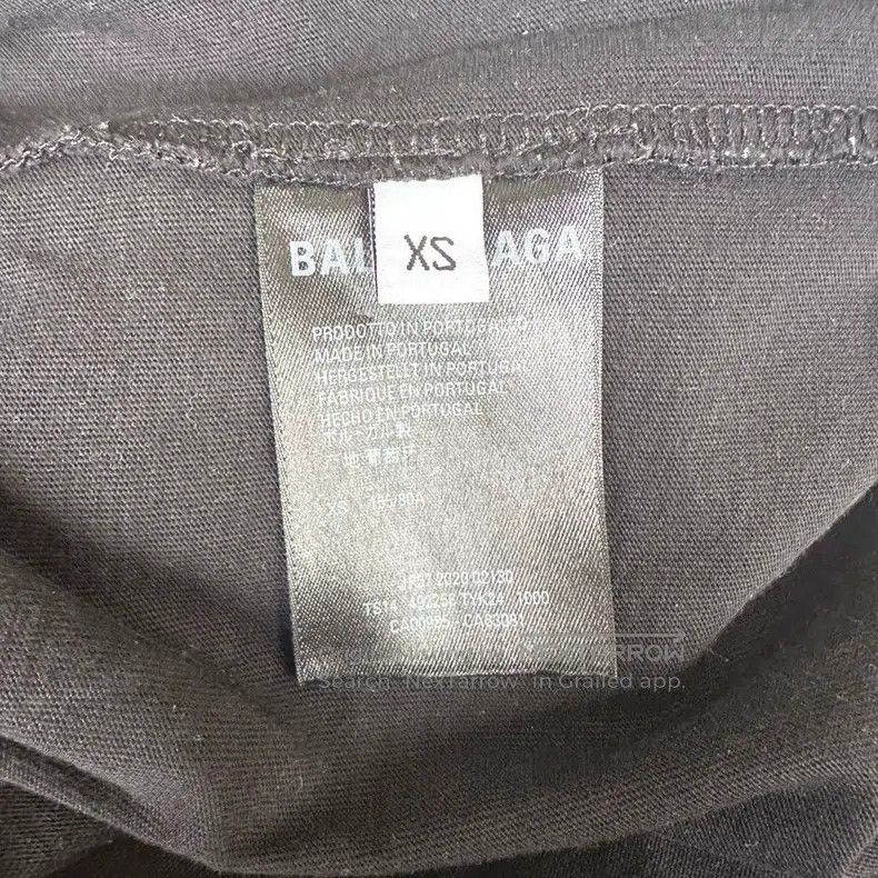 Balenciaga Balenciaga Best-selling letter wheat logo black short-slee Size US XS / EU 42 / 0 - 6 Thumbnail