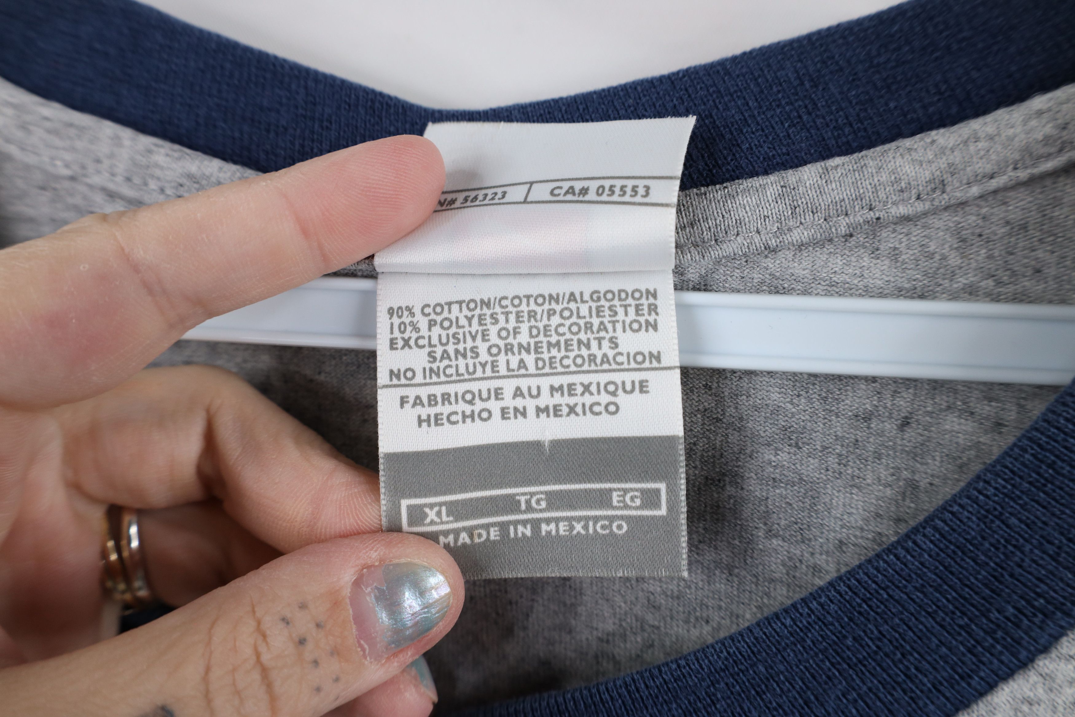 Nike × Vintage Vintage Nike Swoosh Detroit Tigers Baseball Raglan T-Shirt Size US XL / EU 56 / 4 - 9 Thumbnail
