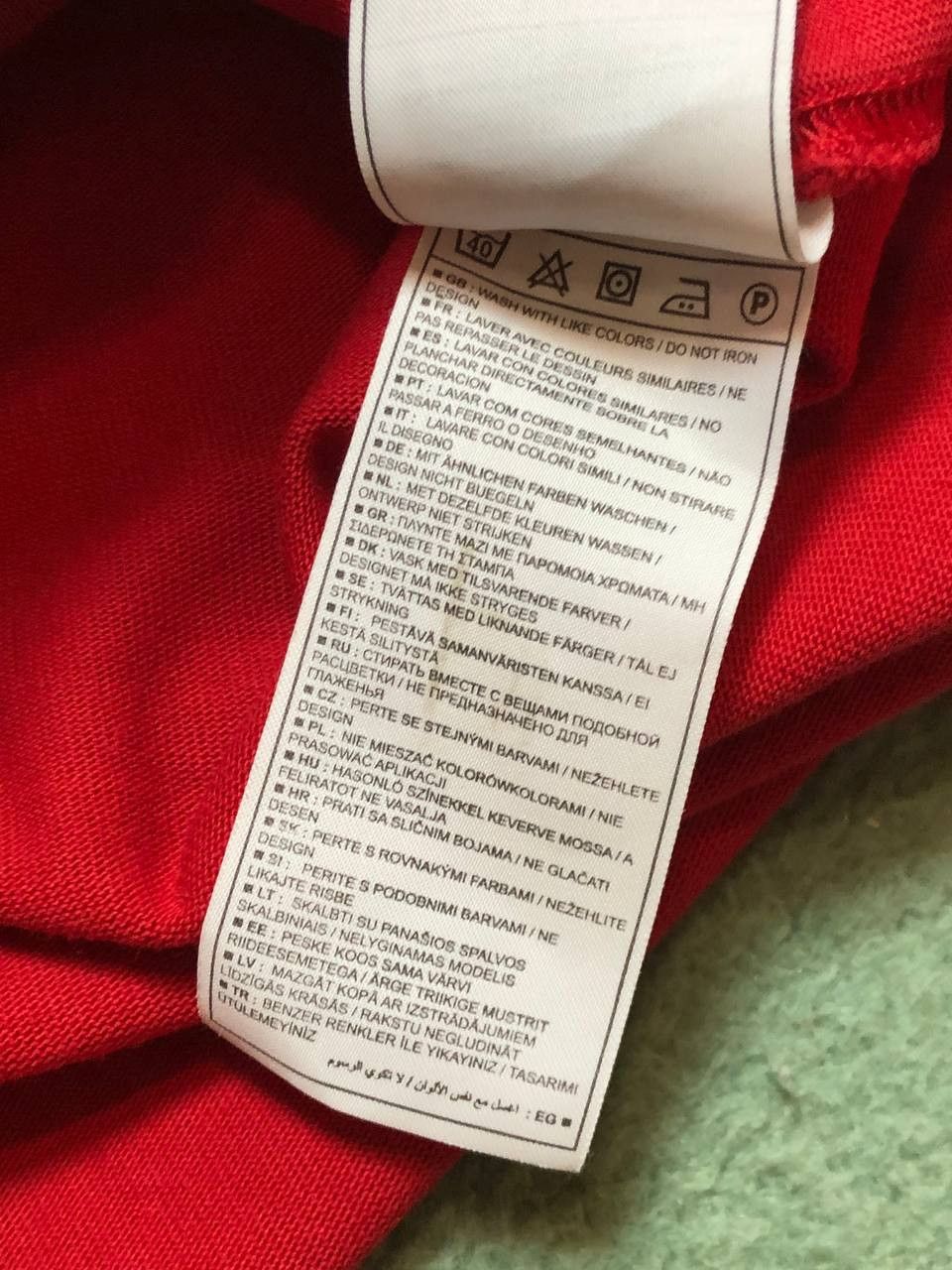 Nike Nike Rugby England O2 Casual Sport polo Men's Big Print Size US M / EU 48-50 / 2 - 6 Thumbnail