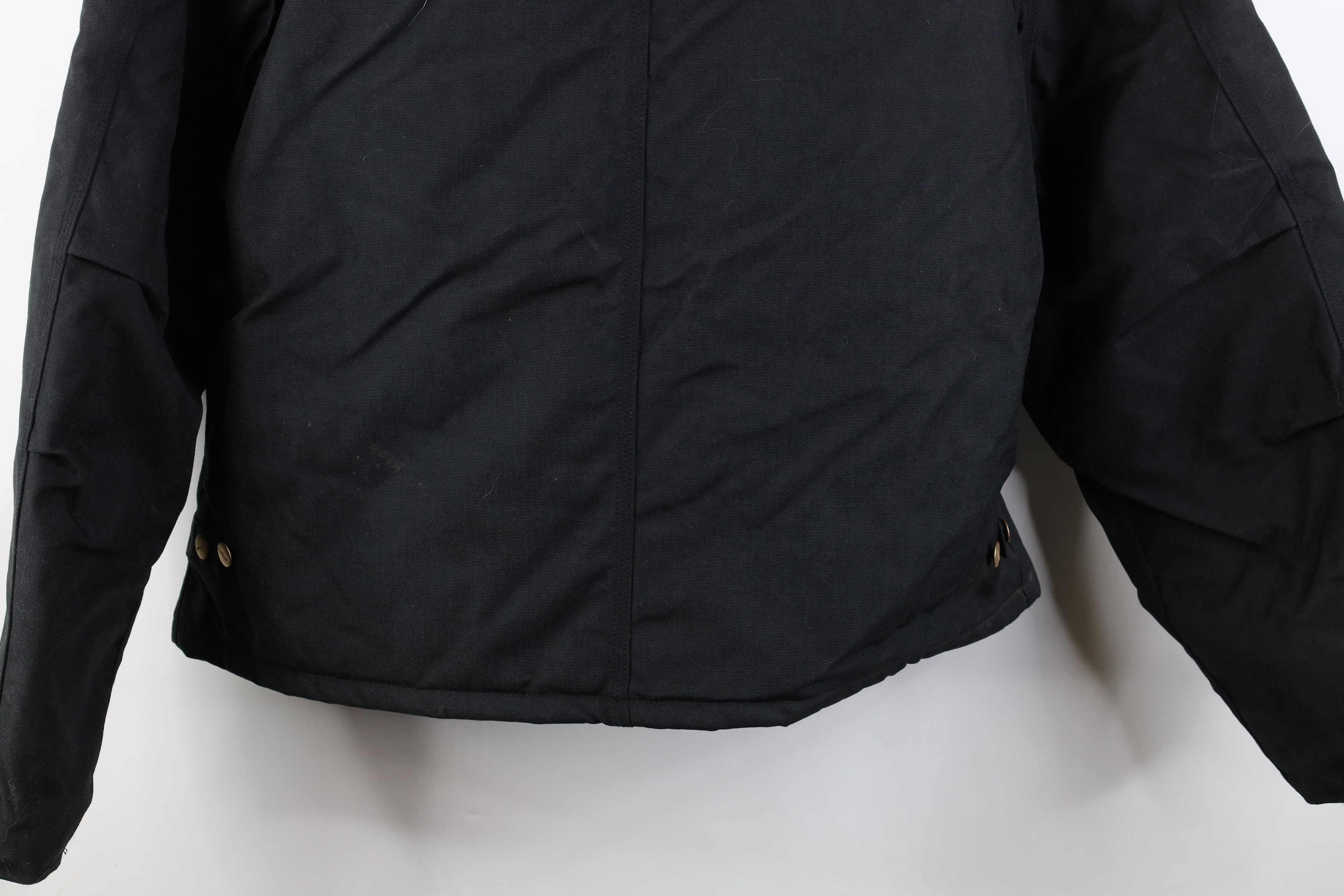 Carhartt Deadstock Vintage 90s Carhartt Bomber Jacket Black USA Size US XXL / EU 58 / 5 - 14 Thumbnail