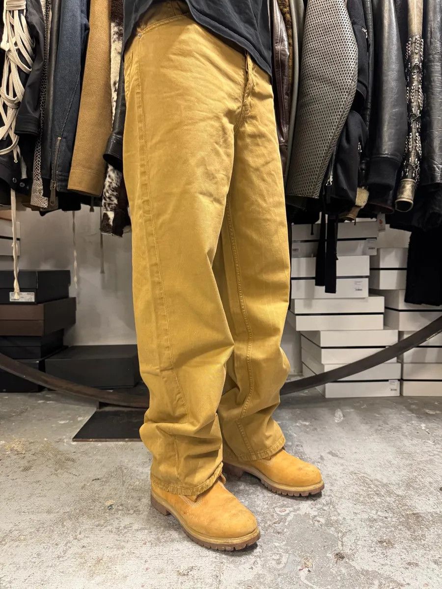 Designer × Dries Van Noten × Vintage Dries Van Noten Mustard Yellow Pants Size US 32 / EU 48 - 2 Thumbnail