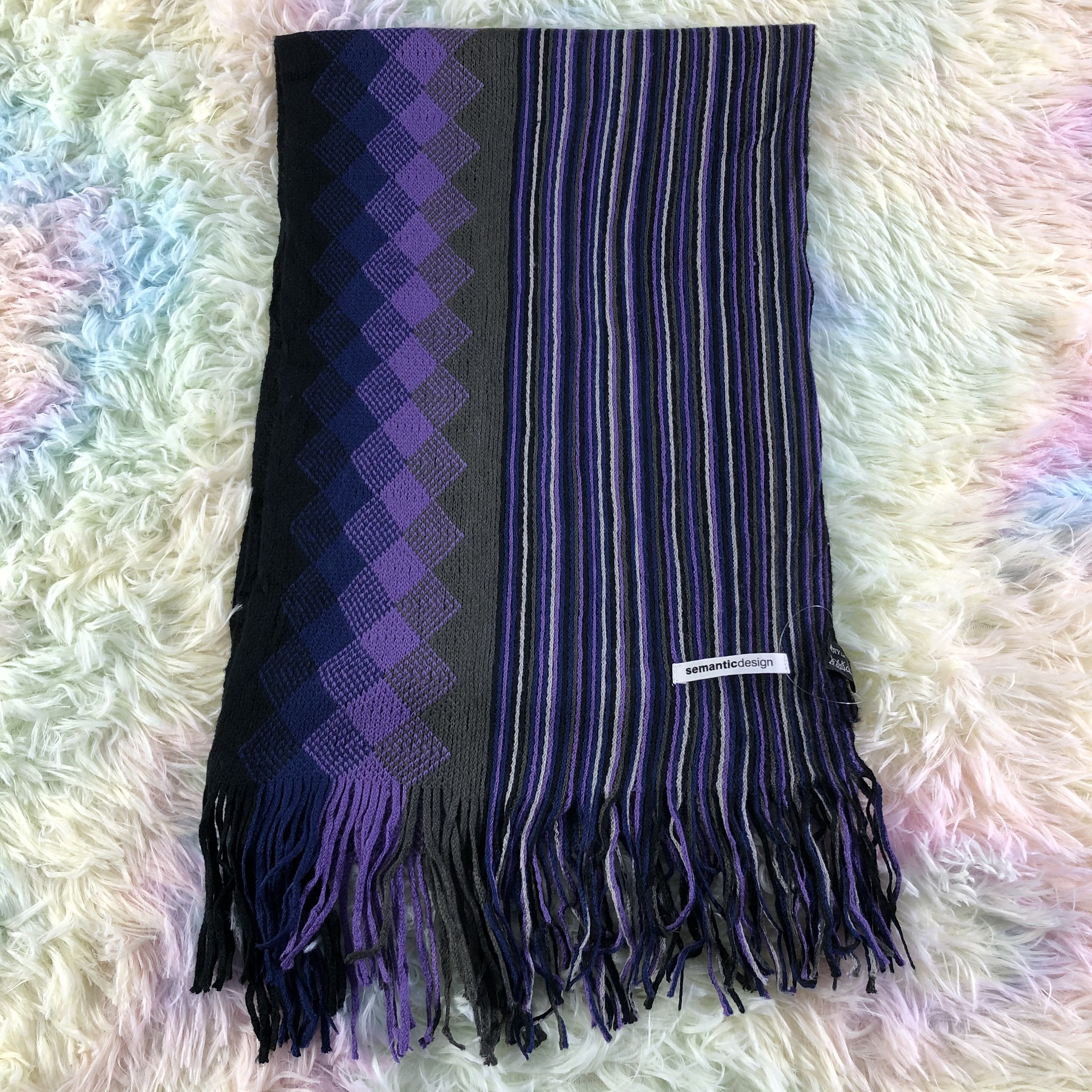semanticdesign Semantic Design Scarf / Muffler / Neckwear - KM292 Size ONE SIZE - 2 Thumbnail