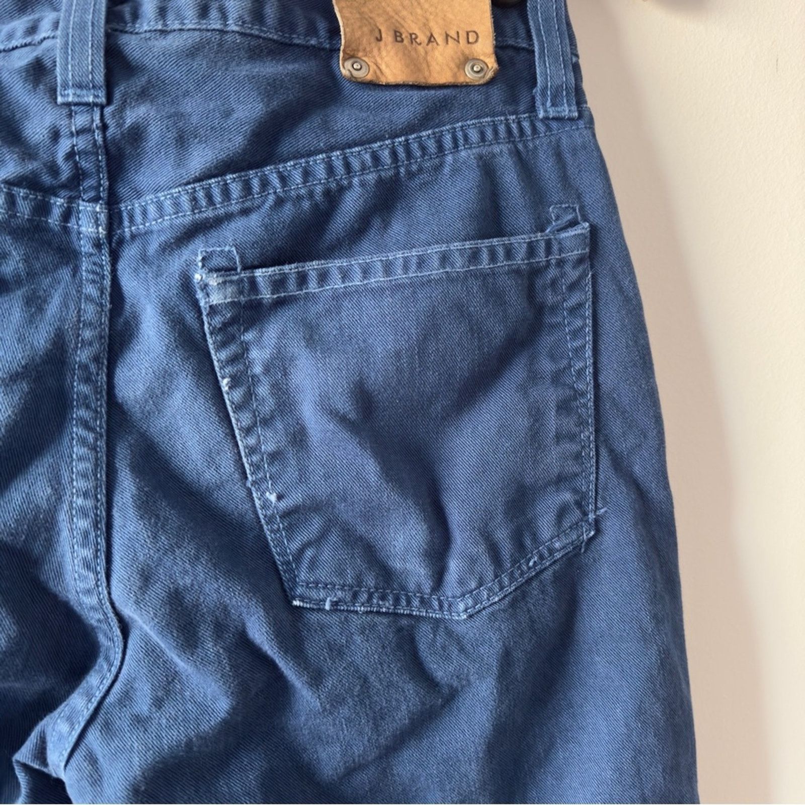 J Brand J Brand Kane Slim Straight Leg Jeans Blue zip button casual Size US 30 / EU 46 - 4 Thumbnail