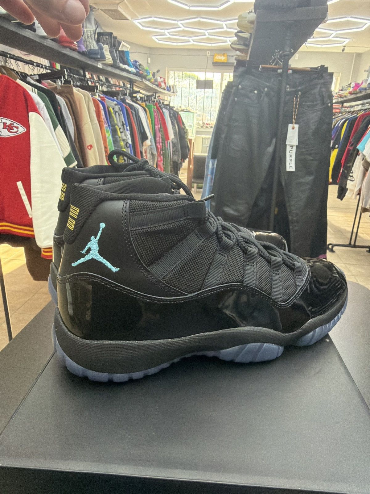 Jordan Brand Air-Jordan Gamma Blue 11s Brand New Quick Shipping 9.5 Size US 9.5 / EU 42-43 - 14 Thumbnail