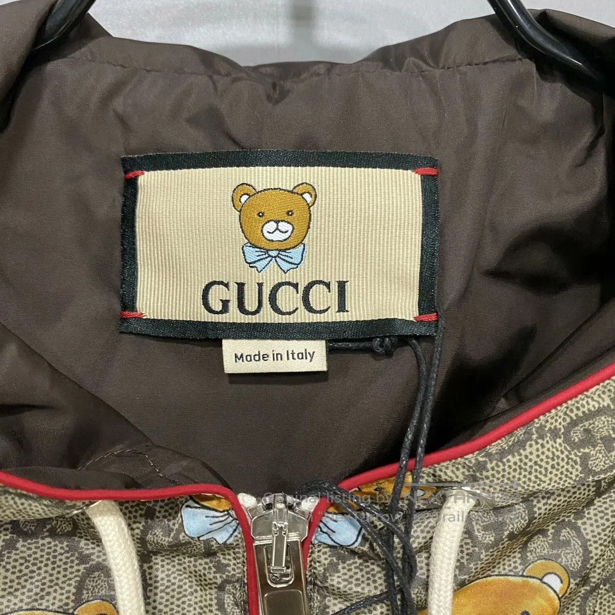 Gucci Gucci GG Bear Print Hooded Trench Coat. Size US XS / EU 42 / 0 - 4 Thumbnail