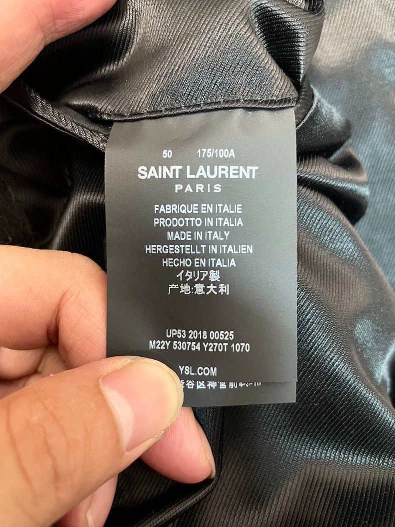 Saint Laurent Paris Saint Laurent Paris Fur wool coat-2506 Size US L / EU 52-54 / 3 - 3 Thumbnail